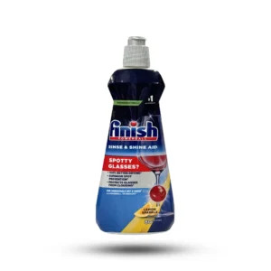 جلادهنده ماشین ظرفشویی فینیش اروپایی مدل RINSE And Shine رایحه لیمو 400 میل