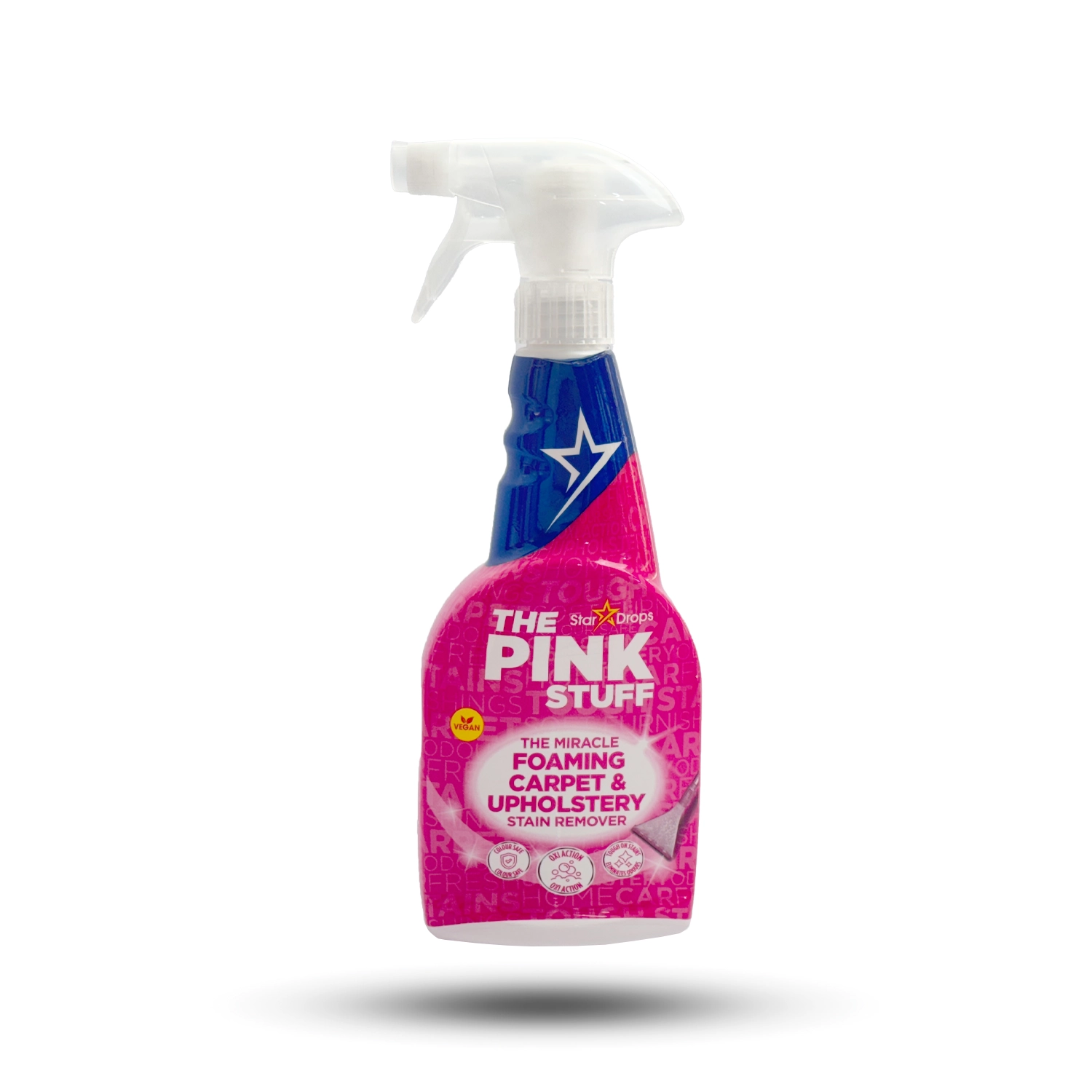 اسپری لکه بر فرش و مبل پینک استاف FOAMING CARPET & UPHOLSTERY حجم 500 میل